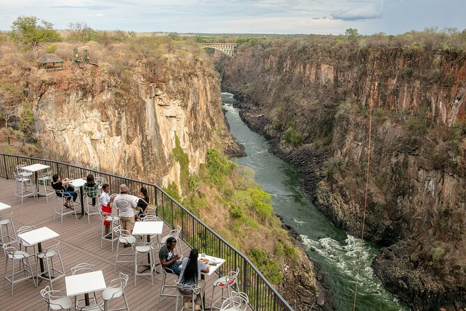 3 Days in Victoria Falls & Chobe National Park Combo - The 12-minute helicopter flight over the Falls