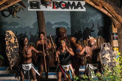 Boma Dinner, Dance and Drum Show in Victoria falls Town