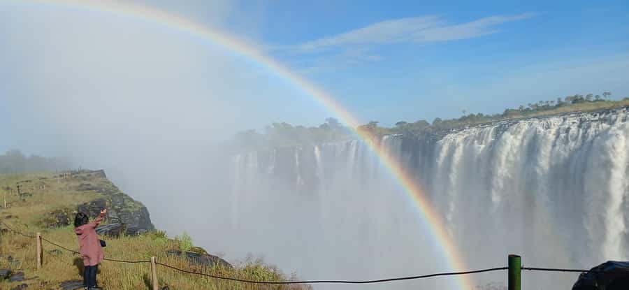 Flight of Angels - Seeing Victoria Falls in one wide sweep