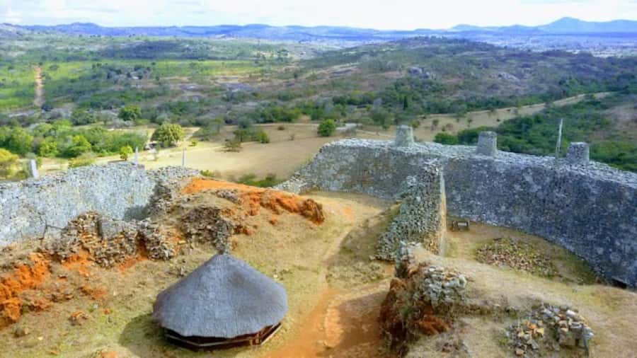 Great Zimbabwe: The World's View Historical Site !! - The Great Enclosure and its famous conical tower