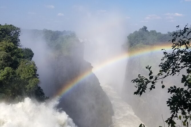 Guided Falls Tour & Zambezi River Cruise Combo - Two days, two sides of Victoria Falls