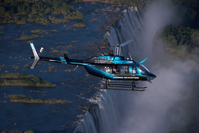 Helicopter Flight+window Seat Guarantee over the Victoria Falls - What happens before and after takeoff