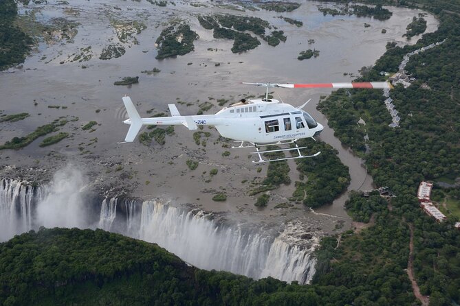 Helicopter Flight+window Seat Guarantee over the Victoria Falls - The real cost of the $189 ticket