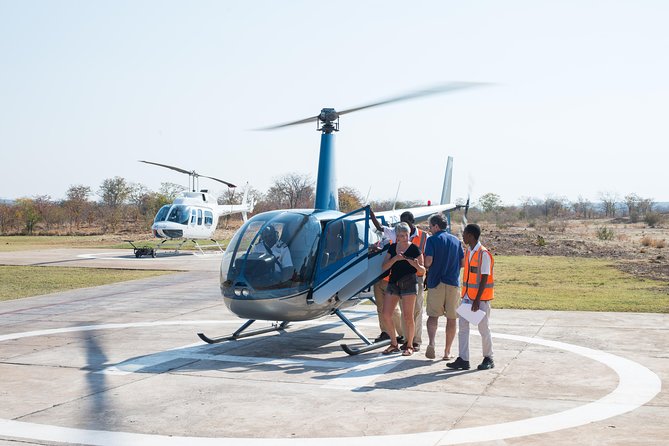 Helicopter Scenic Flight over Victoria Falls 12-13 minutes Flight - Batoka Gorge, the Zambezi River, and Zambezi National Park