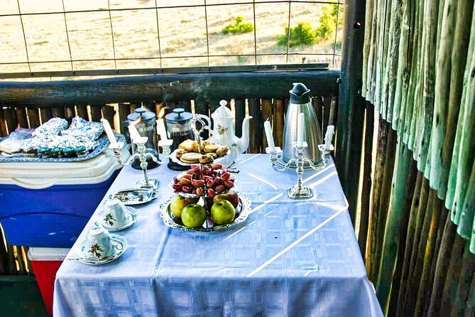 High Tea in the Savannah, Catering by Victoria Falls Hotel - High Tea Beside the Waterhole