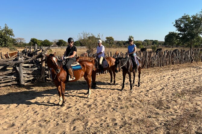 Horse Riding Community Village Tour Experience - Riding through the communal village lands