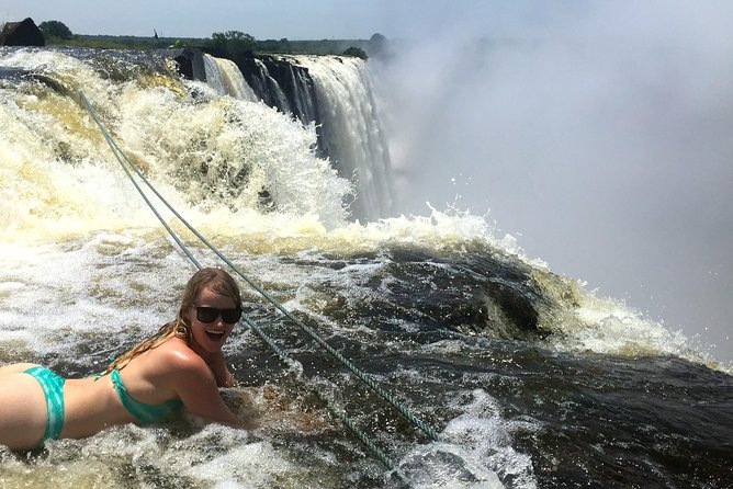Livingstone Island and Devil's Pool Walking Safari - Why the waterfall edge is the main event
