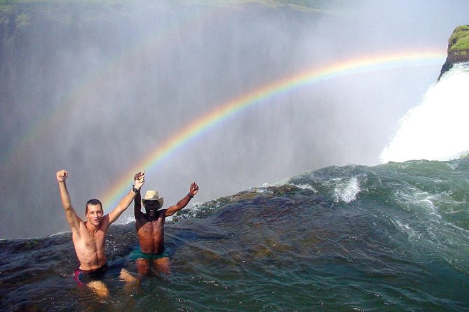 Livingstone Island and Devil's Pool Walking Safari - Starting at 9:00 am from the Zambian side