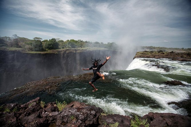 Livingstone island Morning Breezer ( swim above the falls) - Walking Livingstone Island with a guide