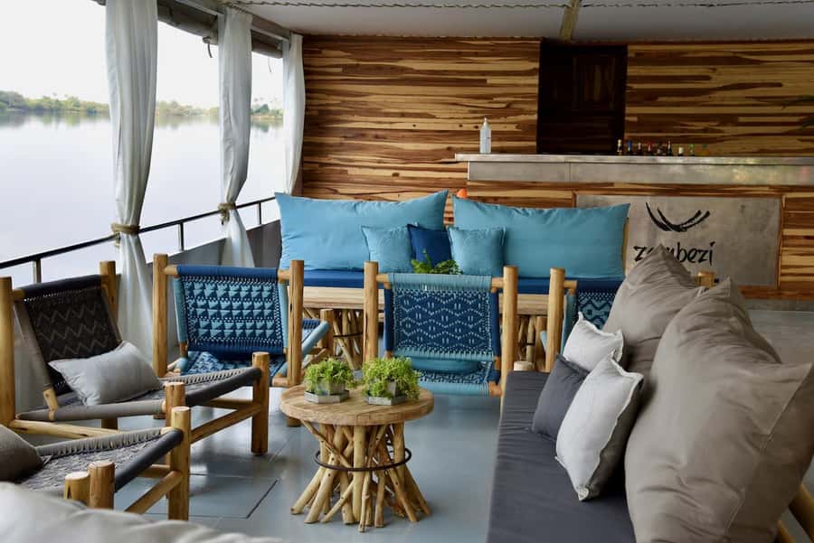 Luxury Cruise : Sunset Boat Cruise on The Zambezi Explorer - Returning after dark