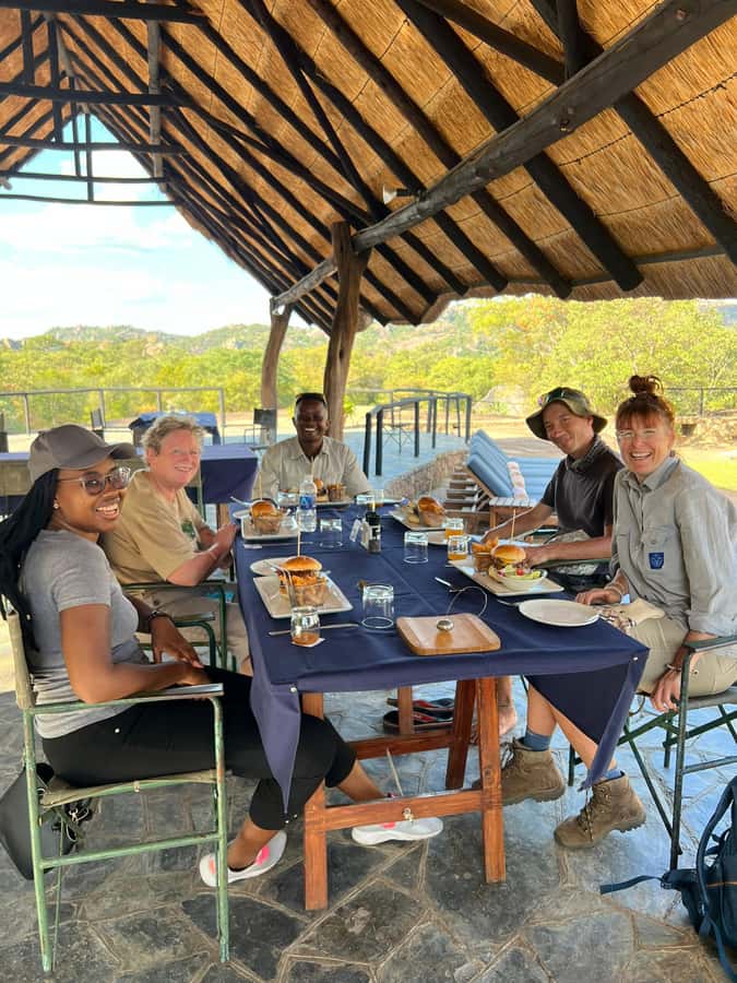 Matobo Hills Day Trip with Rhino Tracking - Lunch with a view in the Matobo Hills