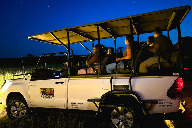 Night Game Drive in Zambezi National Park and Victoria Falls - From the 3:30 pm pickup to the park entrance