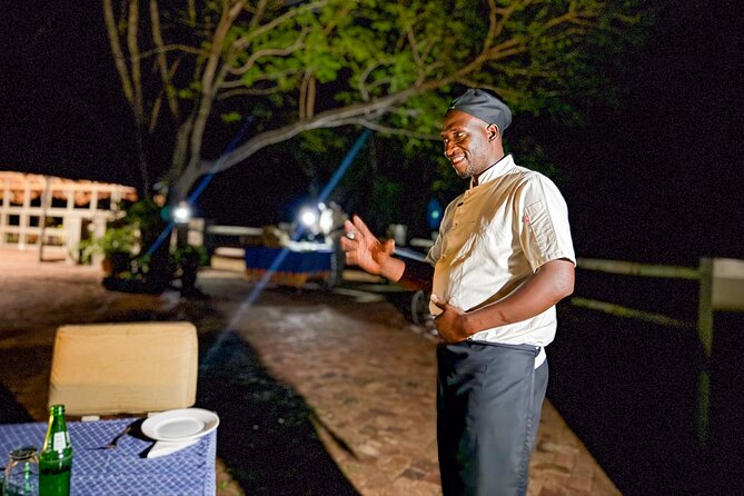 Night Game Drive in Zambezi National Park and Victoria Falls - Dinner at the Ele-crew facility under the stars