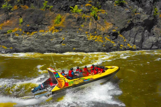 Shearwater Adventure Jet Boat Experience in Victoria Falls - Seeing Victoria Falls from the Boiling Pot