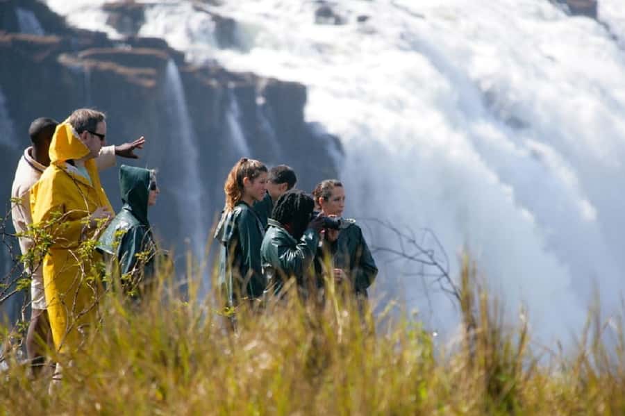 Ultimate Falls Experience - Tour, Abseil, Swim & Hike - Seeing the falls from the boiling basin