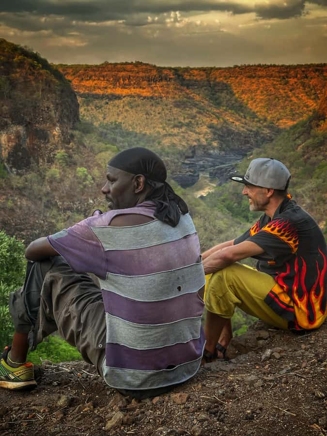 Victoria Falls: Batoka Gorge Hike & Sunset Dinner - Sunset dinner beside the gorge