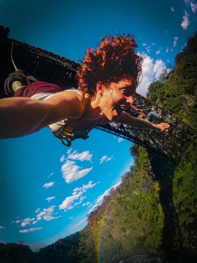 Victoria Falls Bridge Bungee Jump - Getting from the Zimbabwe border to the bridge