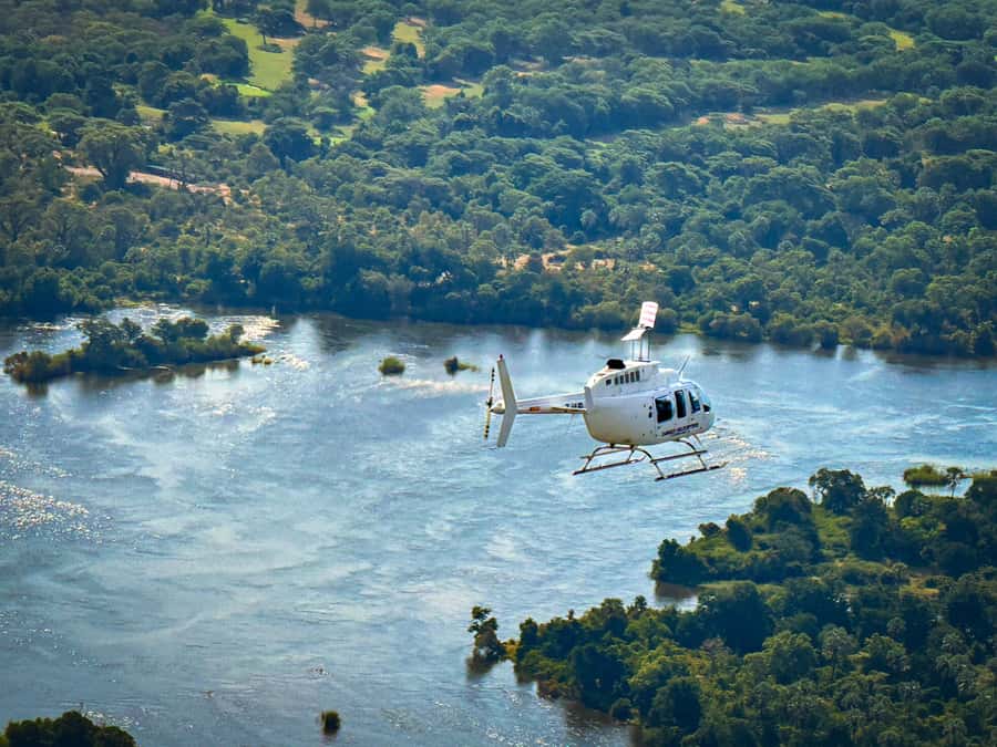Victoria Falls:Explore the Zambezi Helicopter Experience - Rapid Number 8 and the Batoka Gorge