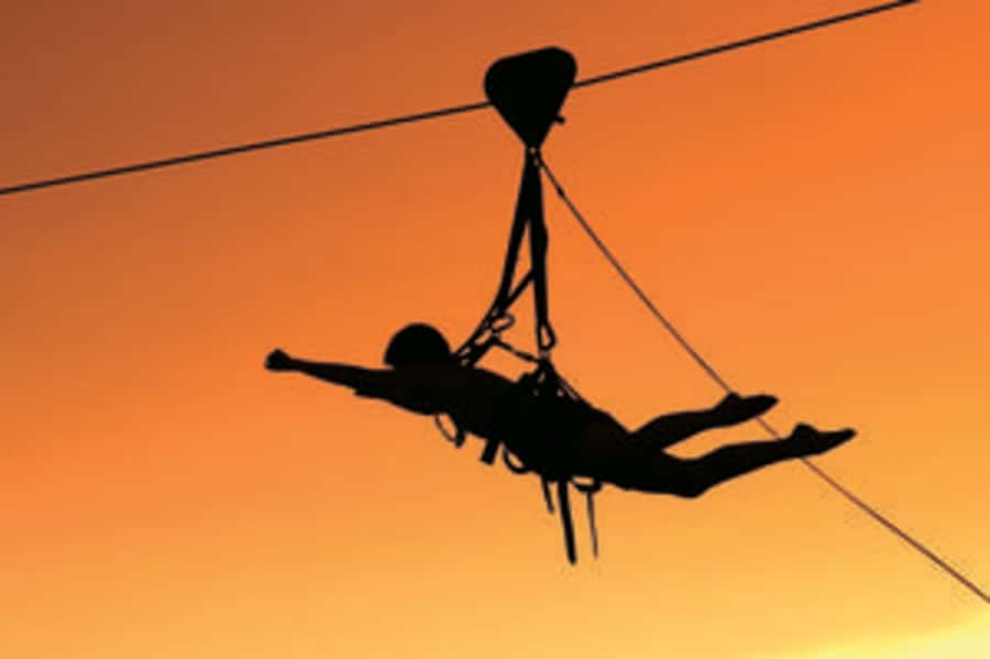Victoria Falls: Flying Fox Experience with Transfers - Black Basalt, Green Growth, and White Water