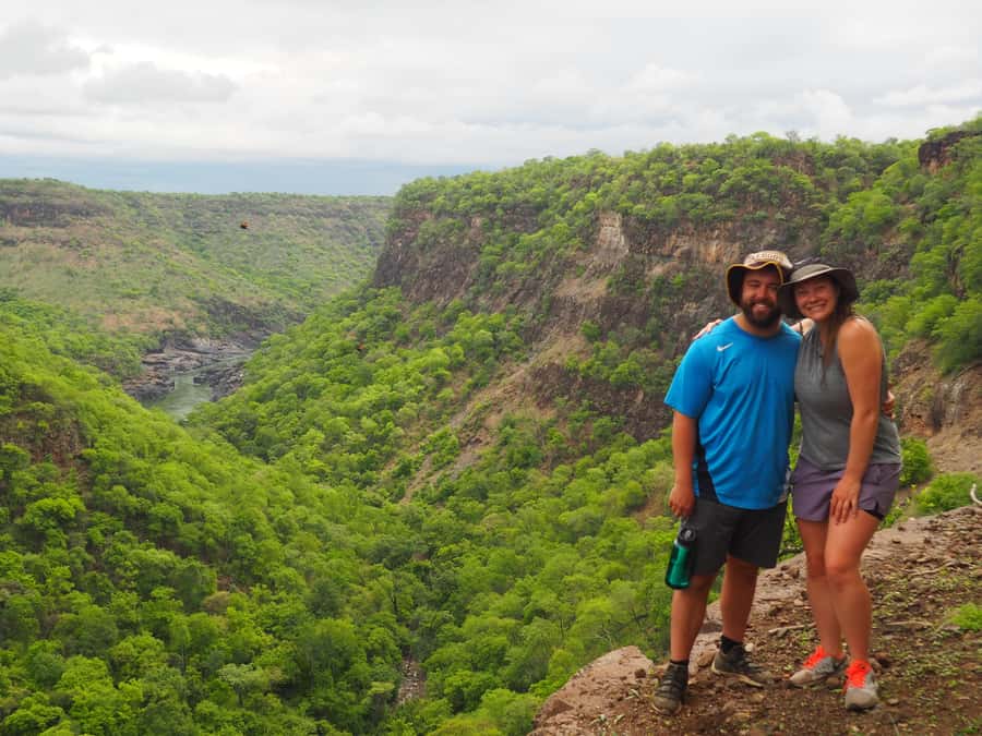 Victoria Falls Gorge Hike & Farm to Table Village Lunch - Zambezi views earned on foot