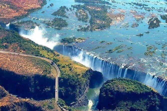 Victoria Falls Helicopter Tour with Guide - The seven-minute drive into Zambezi National Park