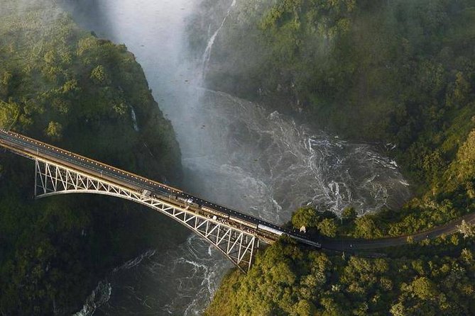 Victoria Falls Historical Bridge Tour ! - The story George brings to the steelwork