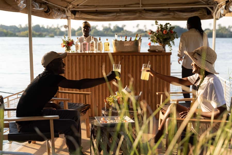 Victoria Falls: Private Sunset Cruise on the Zambezi River - Sunset on the Zambezi