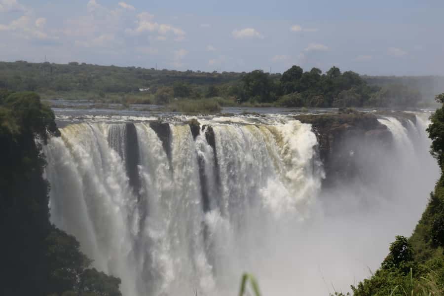 Victoria Falls Private Tour with Lunch & Helicopter Flight - Walking through 16 viewpoints in Victoria Falls National Park