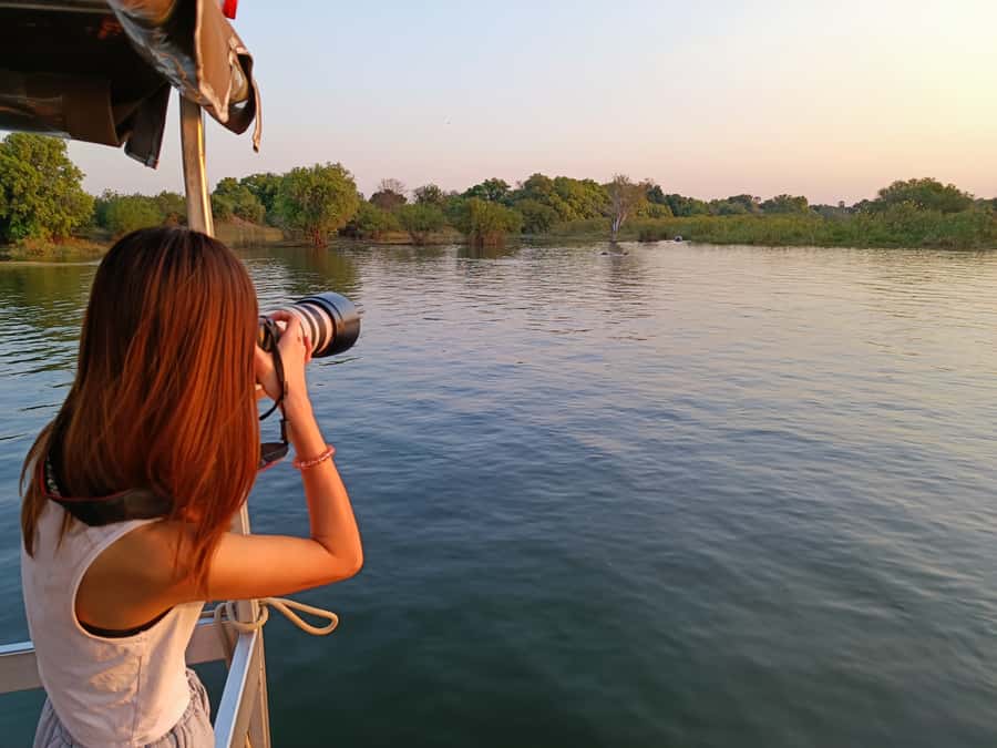 Victoria Falls: Private Zambezi River Birdwatching Safari - The first river channels: common birds and easy sightings