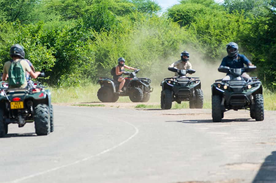 Victoria Falls Quad Bike Adventure - Following the Zambezi River