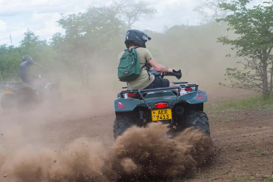 Victoria Falls Quad Bike Adventure - Wildlife viewing without a full safari day