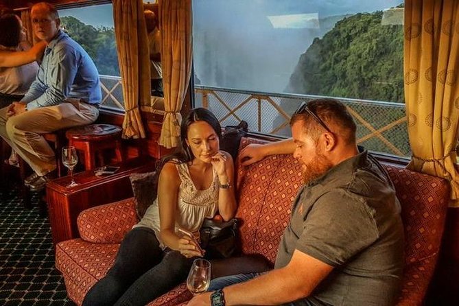 Victoria Falls Steam Train Dinner - From your hotel to Victoria Falls Railway Station