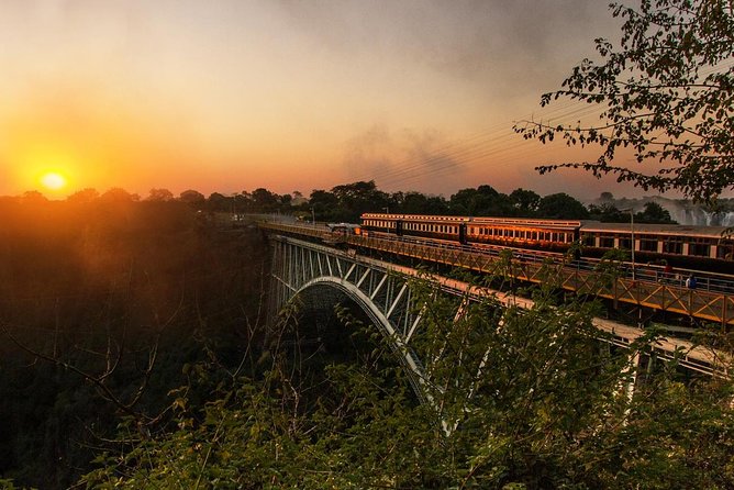 Victoria Falls Steam Train Dinner - The red-carpet boarding and first views