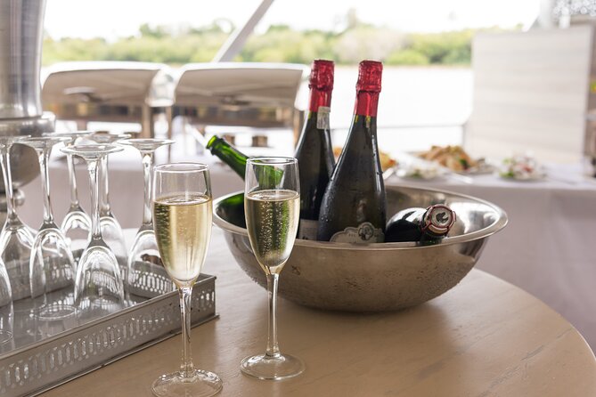Victoria Falls Sunset Cruise - Snacks, bottled water, and the sundowner