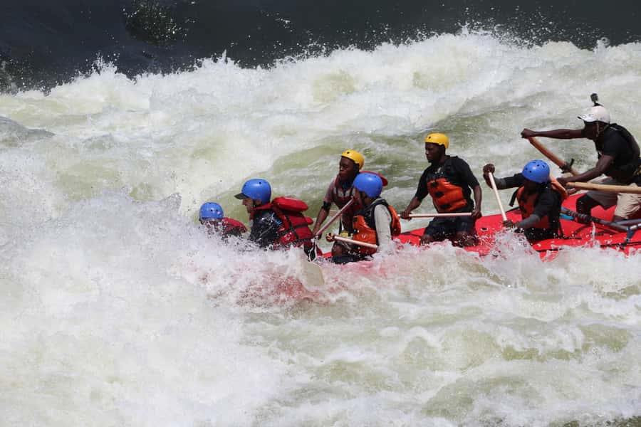 Victoria Falls: Zambezi River White Water Rafting Experience - What the physical effort really feels like
