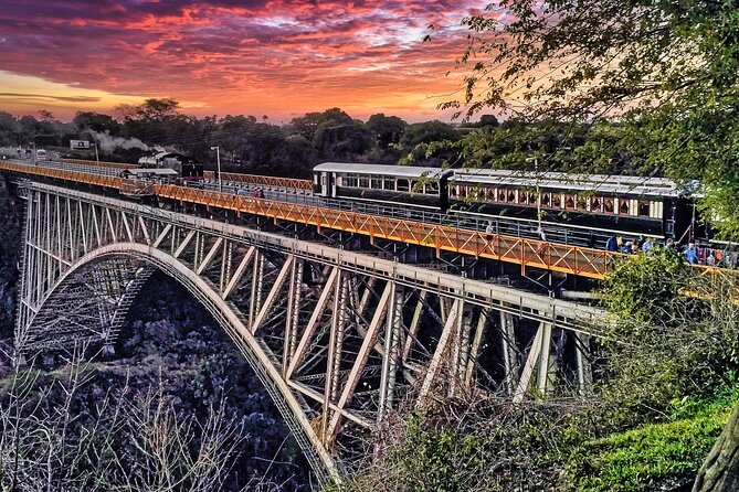 Walking Safari to the Falls, Bridge and beyond with Savannah - The viewpoint beyond the border