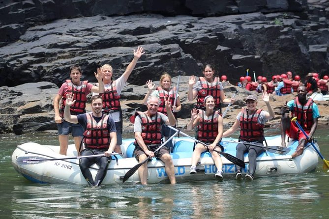 White Water Rafting in Zimbabwe - The rafting itself: instruction, teamwork, and hard knocks