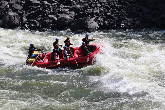 Whitewater Rafting 2 Full Days & 1 Night - Day two: breakfast, class 4 and 5 rapids, and Moemba Falls