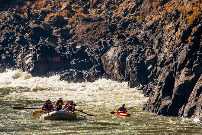 Whitewater Rafting on the Zambezi River from Victoria Falls - The high-water route and its famous rapids