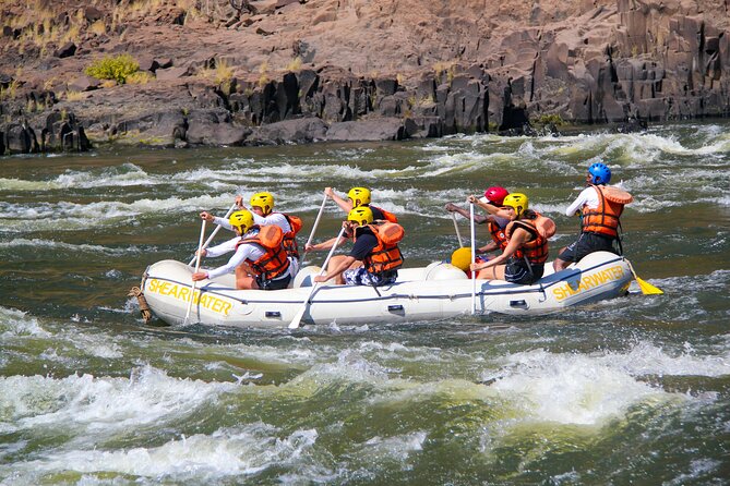 Whitewater Rafting on the Zambezi River from Victoria Falls - Low water brings the biggest punch