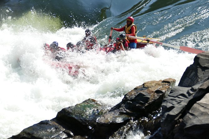 Zambezi River Class IV-V White-Water Rafting from Victoria Falls - The 7:30 pickup and drive to the river