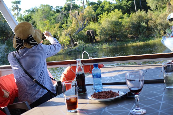 Zambezi Sunset Cruise – Wildlife, Drinks & Breathtaking Views - Snacks, drinks, and a calm evening on deck